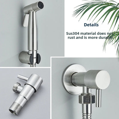 Stainless Steel Handheld Bidet Spray Set