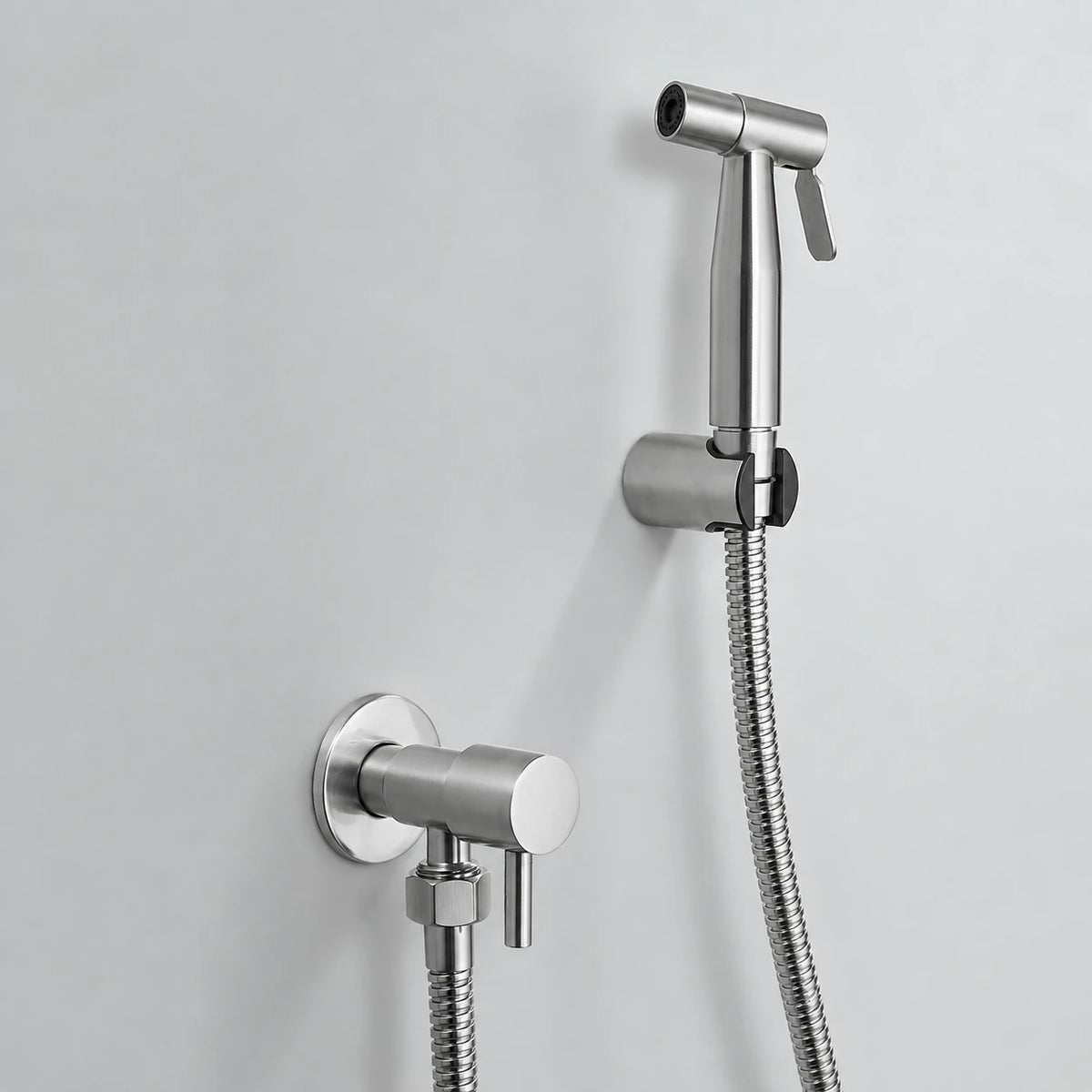 Stainless Steel Handheld Bidet Spray Set