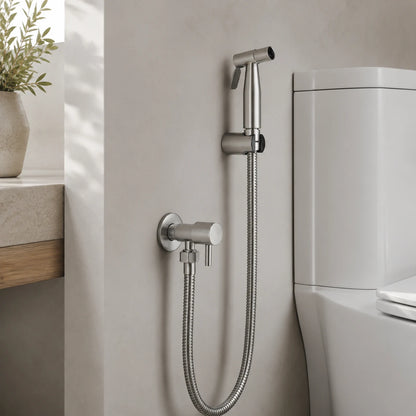 Stainless Steel Handheld Bidet Spray Set