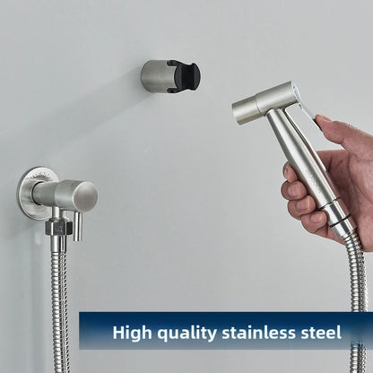 Stainless Steel Handheld Bidet Spray Set