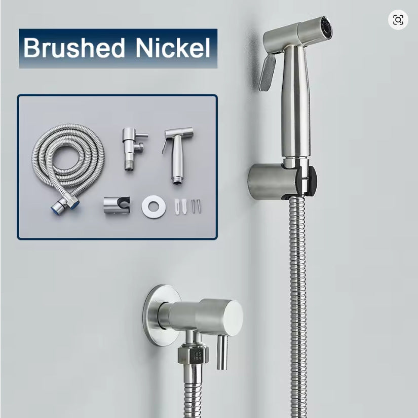 Stainless Steel Handheld Bidet Spray Set